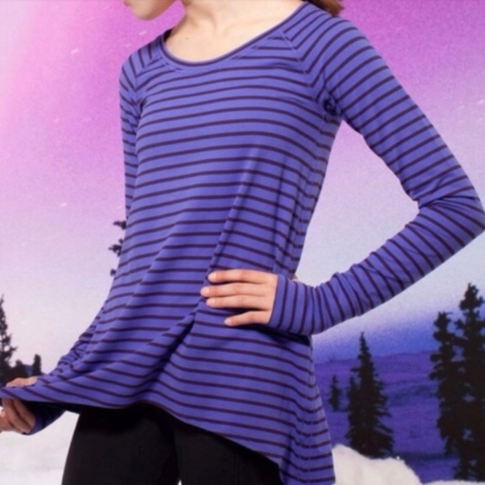 IVIVVA Girls Long Sleeve Striped Shirt